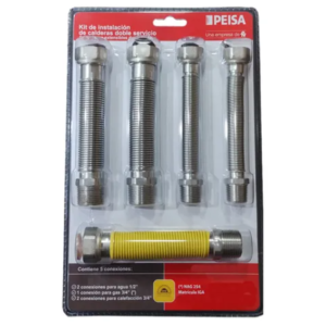 KIT CONEX. FLEX. DIVA DS (GAS 3/4")